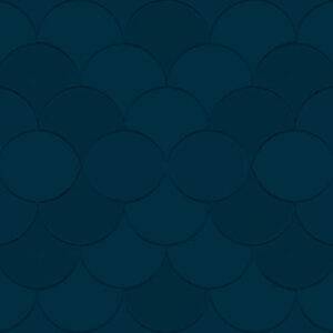 Dark blue Geometrisch Behang