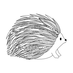 Hedgehog Dieren Behang