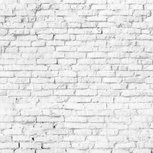 White brick wall Structuur Behang
